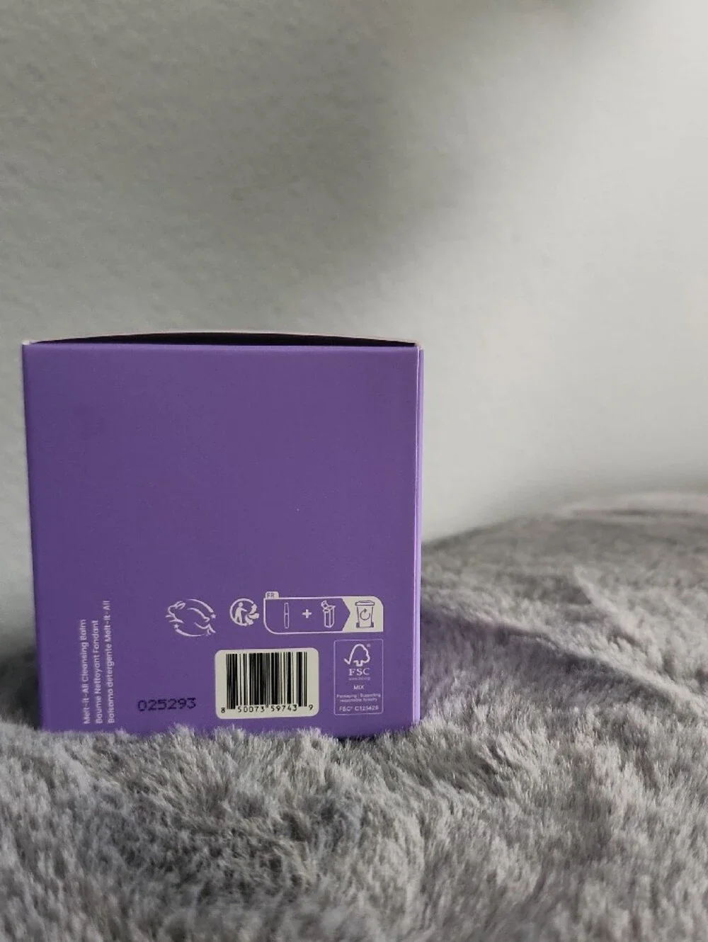 Wonderskin Beyond Clean Melt-It-All Cleansing Balm - Purple